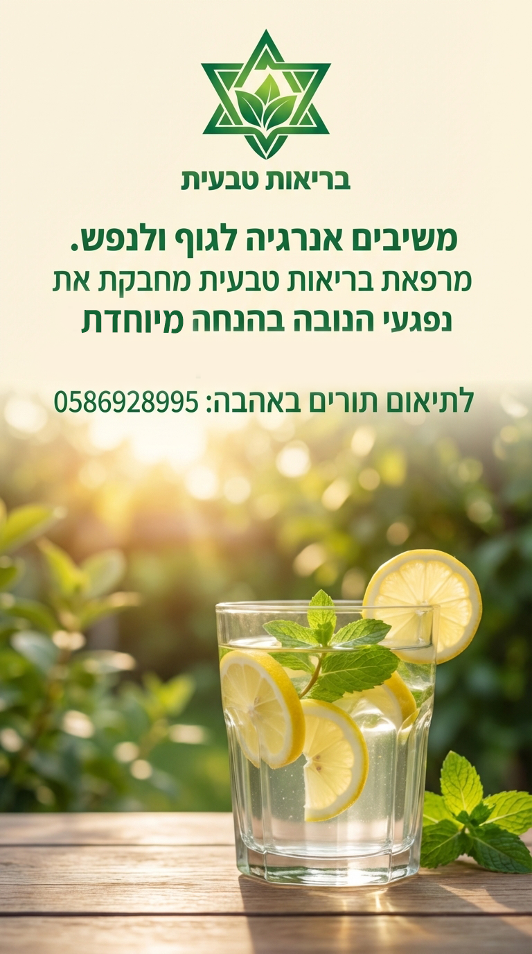 סטורי יומי של המותג בריאות טבעית עירוי ויטמינים ורפואה הוליסטית