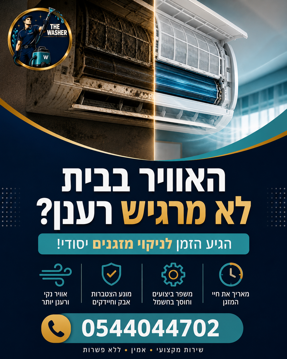 מכירים את התחושה הזו כשאתם מפעילים את המזגן ומרגישים שהאוויר לא באמת צלול? 🌬️ בטח גם אתם, כמו משפחות עסוקות רבות, לא מו