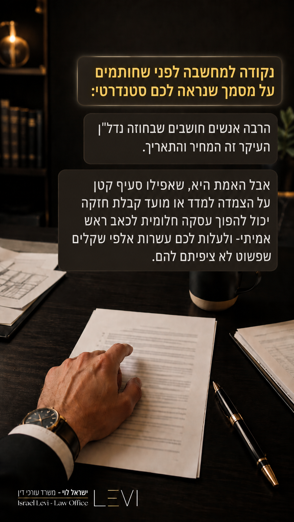 הסטורי היומי של ישראל לוי משרד עורכי דין