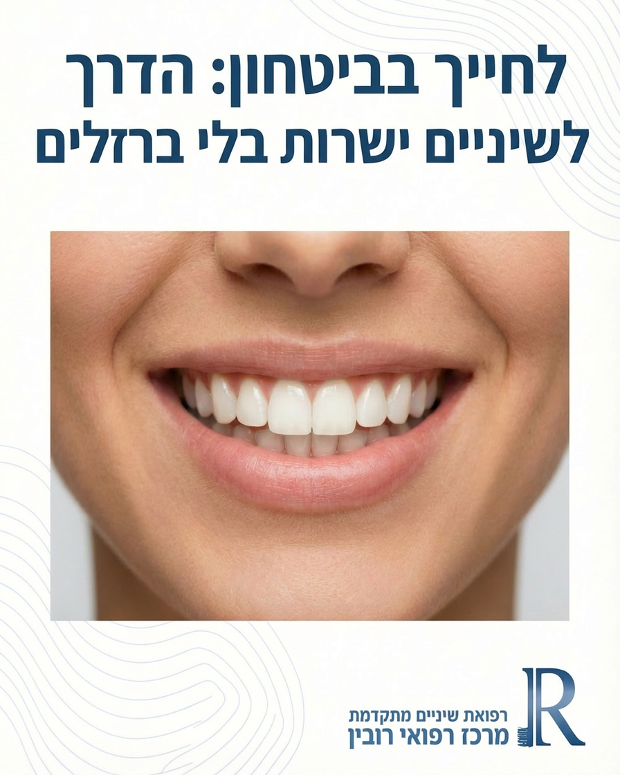 רבים נמנעים מיישור שיניים בגלל החשש מהמראה של גשר מתכתי או אי הנוחות הנלווית אליו. הטכנולוגיה של היום מאפשרת לנו להציע פ