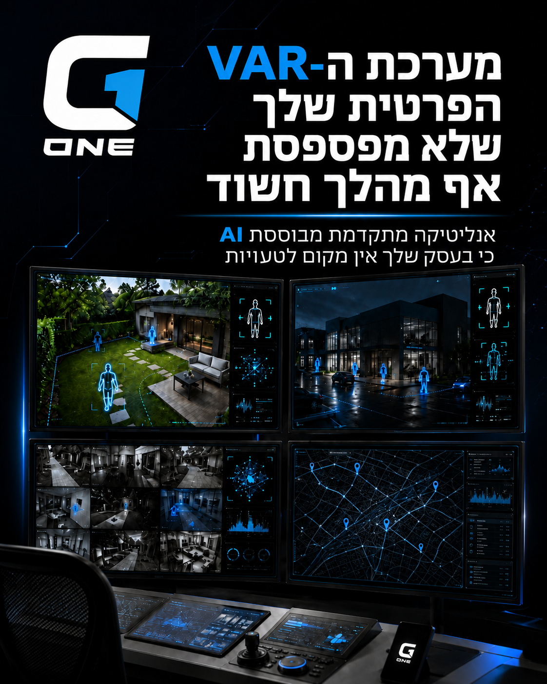 שמדובר באבטחה, אין מקום לפספוסים! 🧐 בעולם שבו כל שנייה קובעת, אין מקום לטעויות או להחמצת פרטים. מנהלי עסקים וארגונים, ב