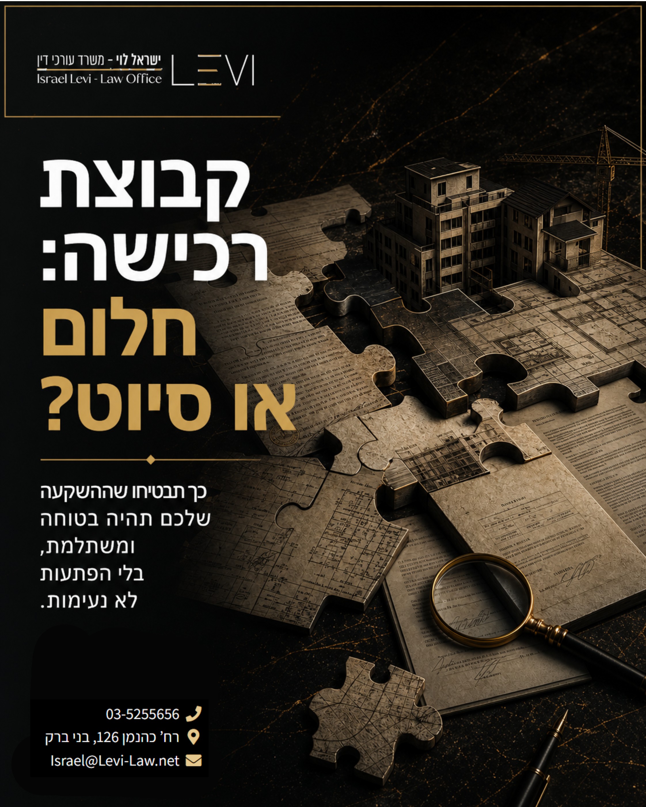 קבוצת רכישה יכולה להיראות כמו דרך חכמה לרכוש נכס, אך היא טומנת בחובה סיכונים רבים: עיכובים בלתי צפויים, עלויות נוספות וא