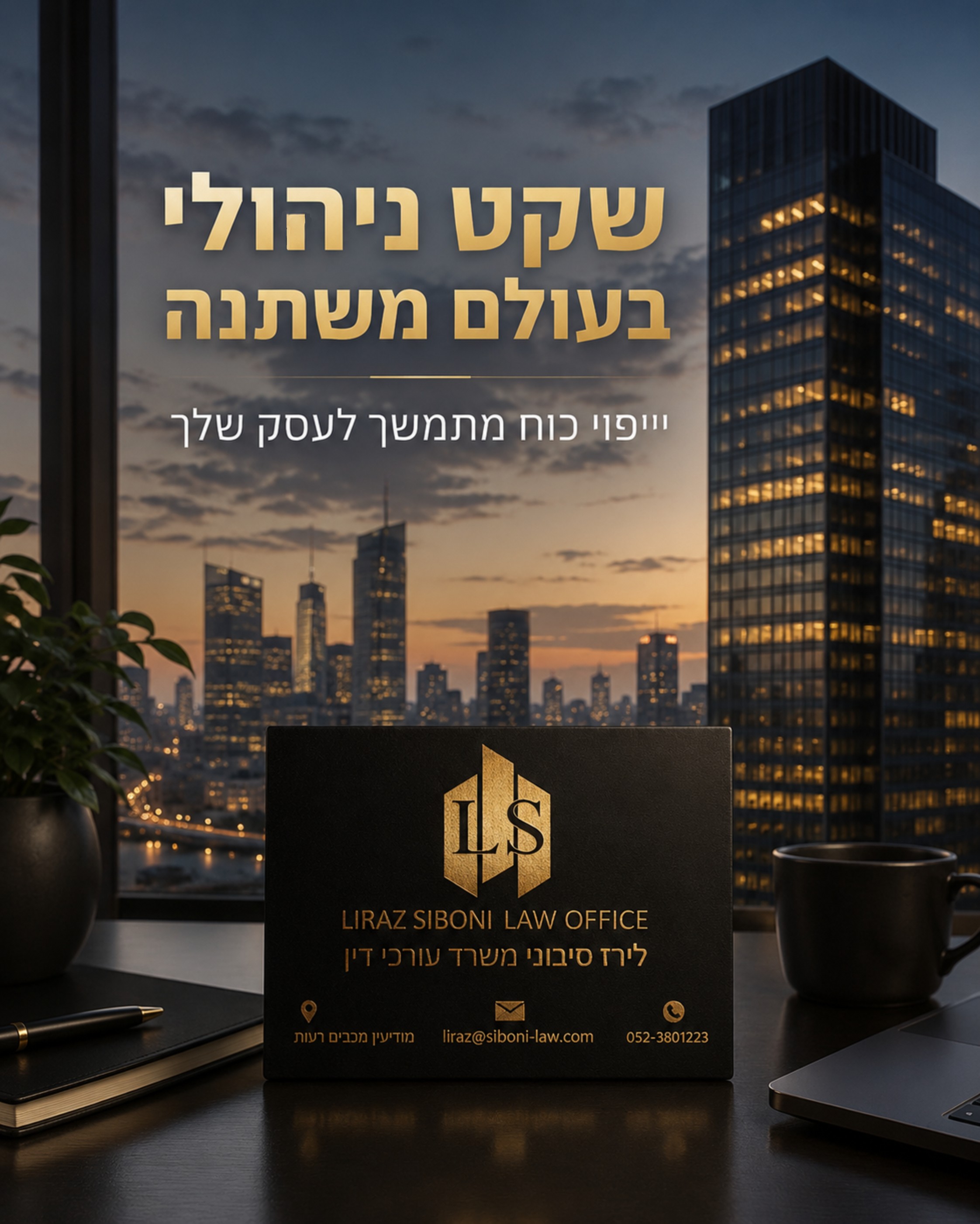 יזמים ובעלי עסקים- בעולם של אי ודאות, שמירה על רציפות עסקית היא קריטית. ייפוי כוח מתמשך הוא כלי עוצמתי המבטיח את ניהול ע